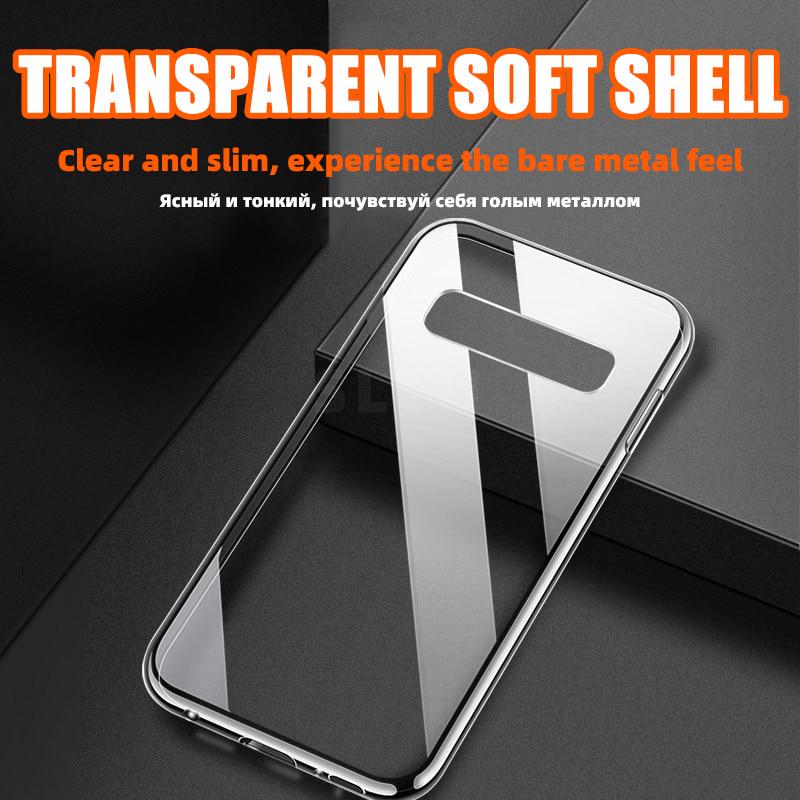 Мягкий силиконовый тонкий чехол из ТПУ, прозрачный прозрачный чехол для Samsung Galaxy A3 A5 J3 J5 J7 2015 2016 2017 A6 A7 A8 A9 J4 J6 Plus 2018 S8 S9 S10 A51