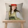 Певица B-Billie-Girl E-eilish Подушка Чехол для подушки Наволочка Гостиная Диван Домашний декор Индивидуальный