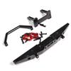 For Mangniu 128 Wrangler Upgraded The Modified Metal Aluminum Alloy Bumper Back Bar And Trailer Buckle
