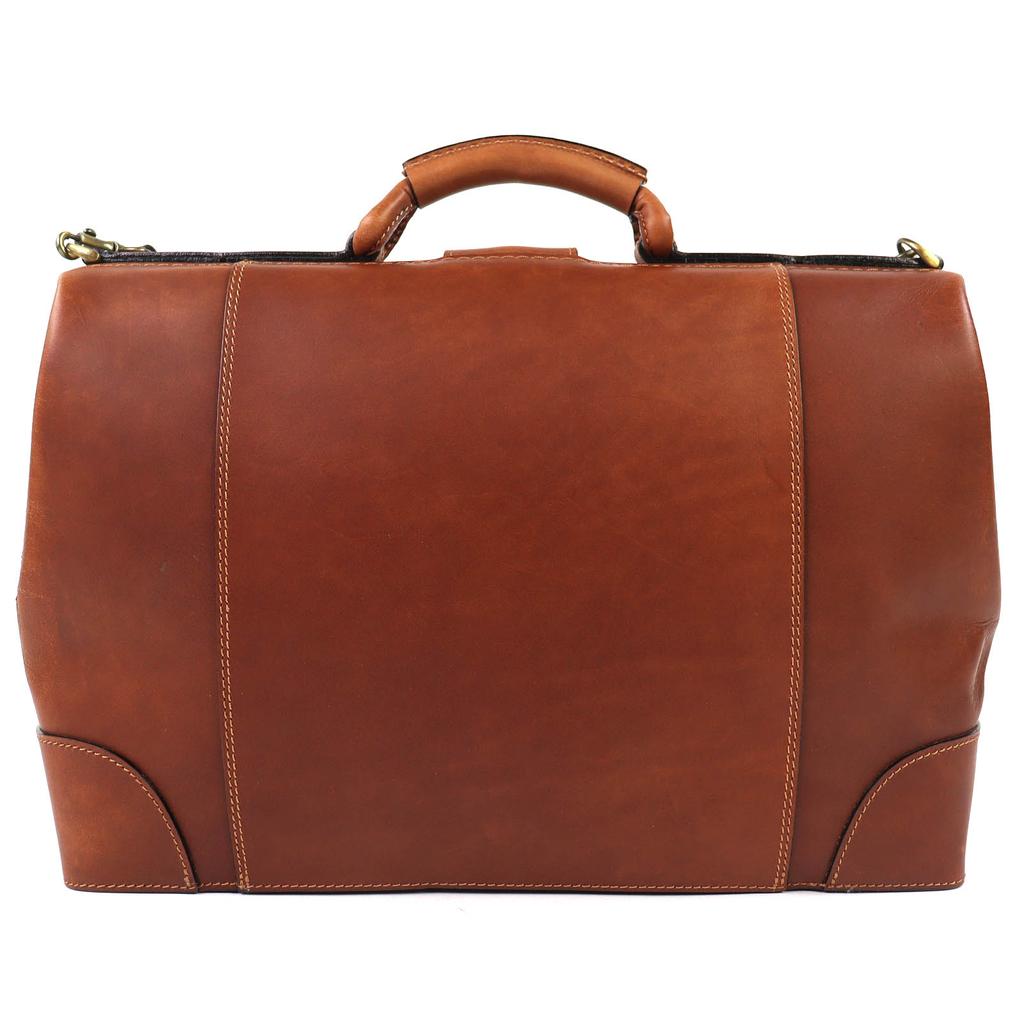 Очень хорошая деловая сумка RED BRIDGE Натуральная кожа Докторская сумка Коричневая мужская Б/у