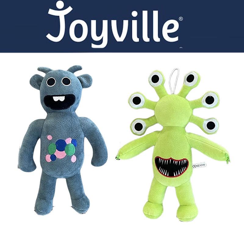 Fun And Colorful Joyville Monster Plush Toy 28cm Blue Two-eyed Monster 119g Soft Short Plush Pp Cotton Filling