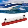 6 Post Power Distribution Terminal Block with Dust Cover M6 Studs  12V to 48V 150A for Cars Boats RVs