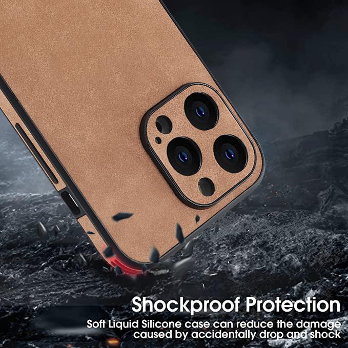 Ударопрочный винтажный кожаный чехол для iPhone 16 15 14 13 12 Mini 11 Pro X XR XS Max Plus i Phone 14 Мягкий силиконовый матовый чехол Funda