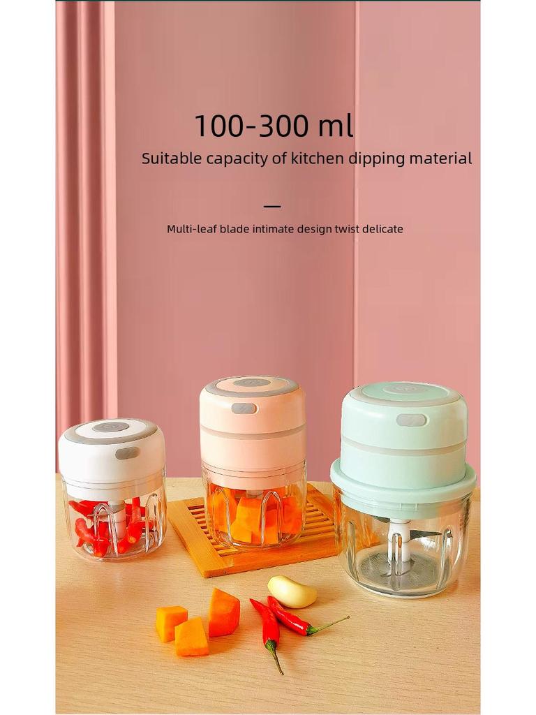 Многофункциональная электрическая чесночница и давилка для домашнего использования