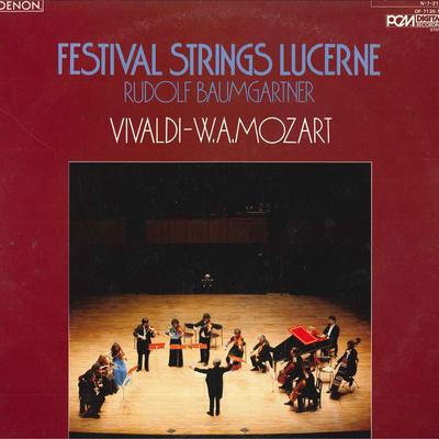 LP-пластинка РУДОЛЬФ БАУМГАРТНЕР(УСЛОВИЕ.)/ФЕСТИВАЛЬ - Фестивальный струнный оркестр Люцерна/Вивальди-w. OF7135ND COLUMBIA 1984 Япония Классическая Б/У