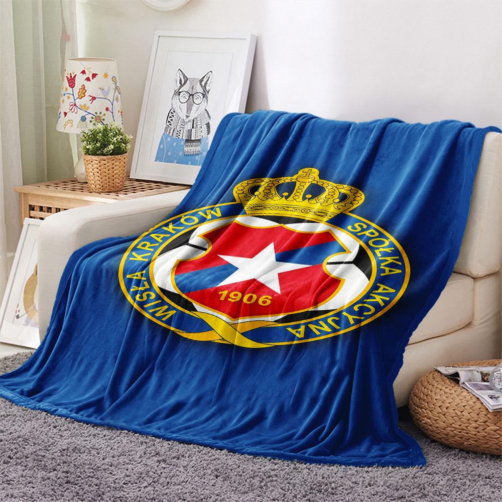TS Wisła FlAannel Blanket, High quality Comfortable for All Seasons, Home Decor, Warmth and Comfort