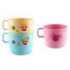 Pinkfong Baby Shark Simple Handle Cup 3-Piece Set, Mixed Colors, 1 Set