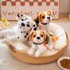 New Dalmatians Dog Plush Toy Cute Stuffed Realistic Beagle Spotted Puppy Doll Home Decor High Quality Kids Birthday Gift