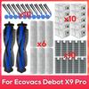 Fit For ( ECOVACS X9 PRO OMNI / X9 Pro ) Spare Parts Accessories Filter Main Side Brush Roller Mop Dust Bag