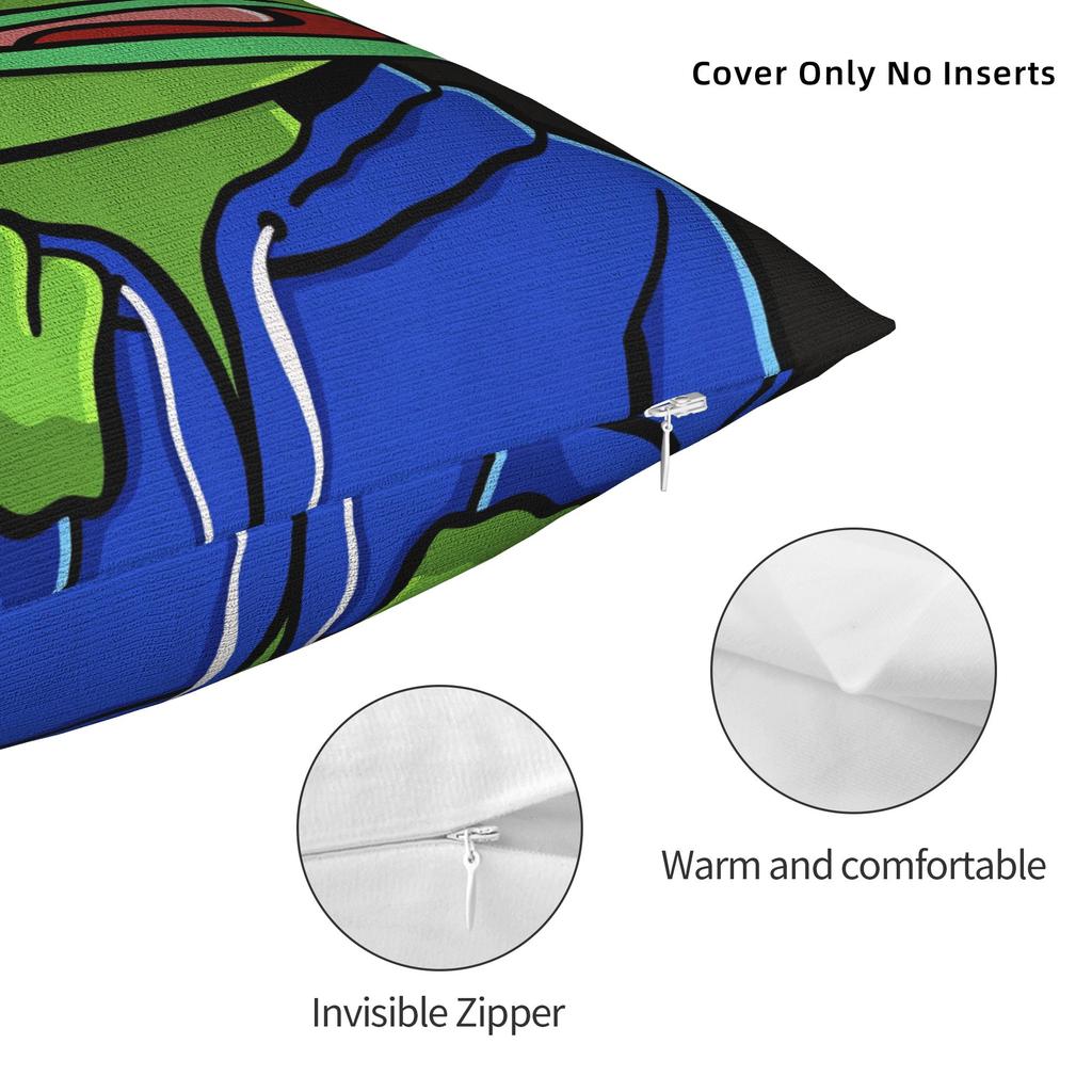 Pillow Cover Pepe The Frog Vintage Pillow Case For Living Room Chair Pillowcases