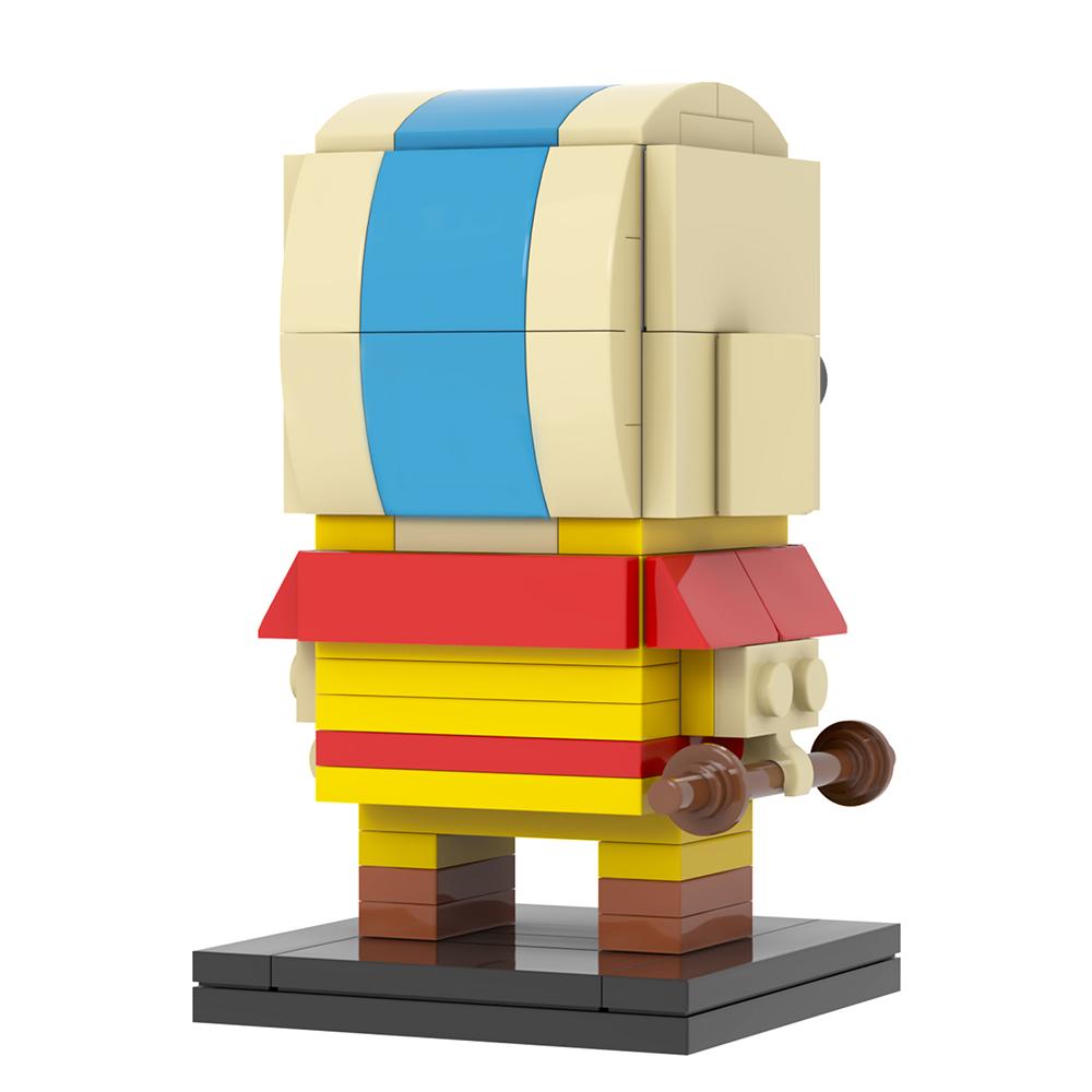 MOOXI Cartoon Avatar 97Pcs Bricks Aang BrickHeadsed Building Blocks Anime Kids Education Toys For Children Birthday Gift MOC7139