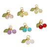 5 шт. Стеклянный кулон-вишня для изготовления ювелирных изделий своими руками, аксессуары для ожерелья, браслета