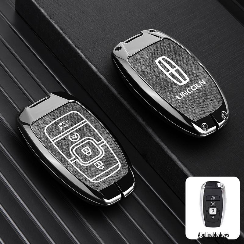 Lincoln Adventure Key Case: Fits Navigator, Aviator, MKZ, Continental, MKC, MKX Models