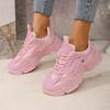2025 Spring New Platform Women's Dad Shoes Trendy Fashion Versatile Student Sports Shoes Foreign Trade Casual Shoes