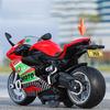 1:12 Звуковых Световых Мотоциклов Сплав+Пластик Модель Мото Автомобиля Литье Под Давлением Игровые Транспортные Средства Украшение Коллекция Игрушки Для Мальчиков Для Детей Подарок