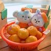 13 см Аниме BT21 Оранжевая Серия для Вечеринок Плюшевая Кукла RJ Cooky Плюшевый Брелок Милый Мультяшный Shooky Koya Подвеска для Сумки Украшение Подарок