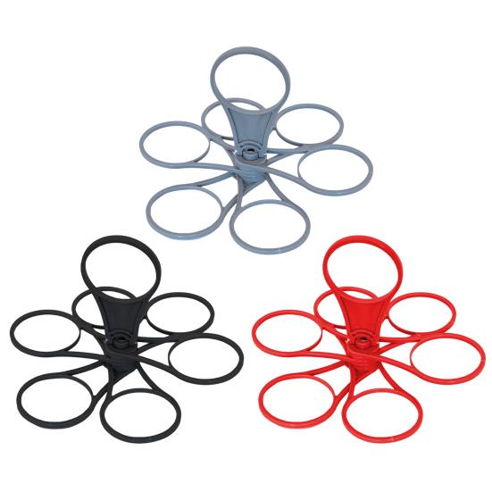 6-Cup Foldable Coffee Carriers Portable Drink Holder Tray with Handle Universal Cup Holder for Parties Camping Beverages