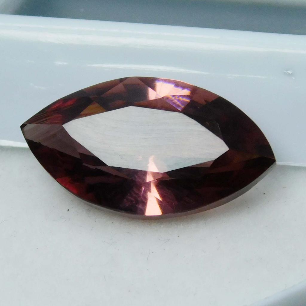 Padparadscha Sapphire Natural 9 Ct Marquise Certified Beautiful Loose Gemstone