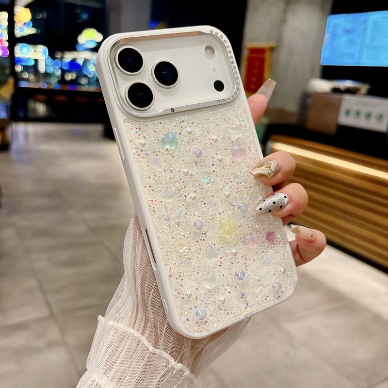 Для iPhone 17 ProMax Роскошный чехол с полным блеском и бриллиантами для iPhone 17 Air 16 15 13 14 Pro Max 17Pro Ударопрочный чехол Caque