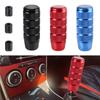 Manual Transmission Gear Shift Knob 95MM Universal Aluminum Knurled Shifter Lever Knob New Style Non-Slip