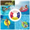 Надувной круг для плавания, круглый, плавающий круг для плавания с ручкой, легкий, утолщенный, игрушка для водных развлечений для сада, дома, на открытом воздухе