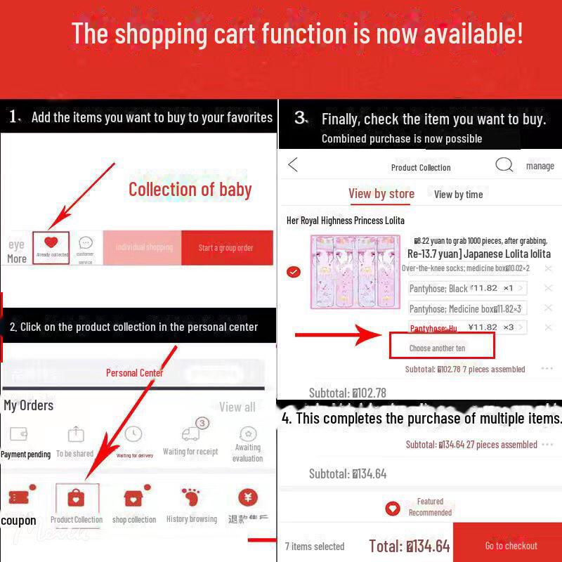 Колготки Lolita Soft Girl длиной до колена - милые летние/осенние утягивающие носки