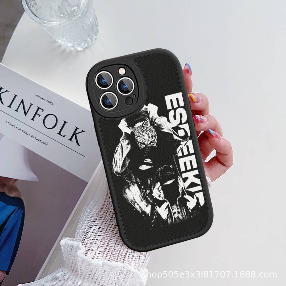 Чехол для телефона Singer E-EsDeeKid из кожи для IPhone 16 15 14 13 12 11 Pro Max Plus