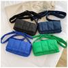 Stylish Urban Nylon Shoulder Bag Trendy Compact Crossbody With Zipper Closure