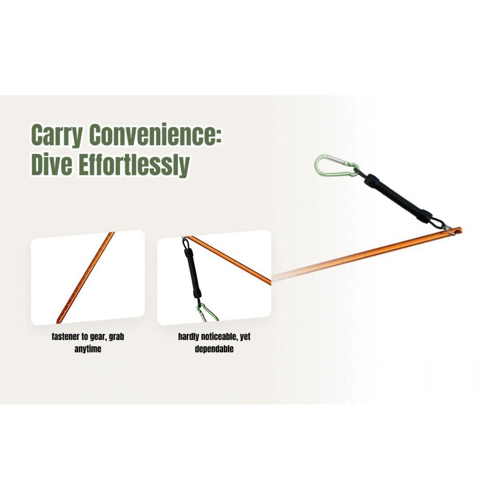 Pointer with Buckle for Diving Swimming Snorkeling Water Sports