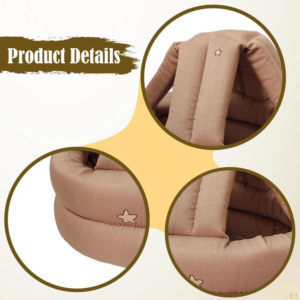 Защитная шляпа от падения Толстая защита головы для пожилых людей