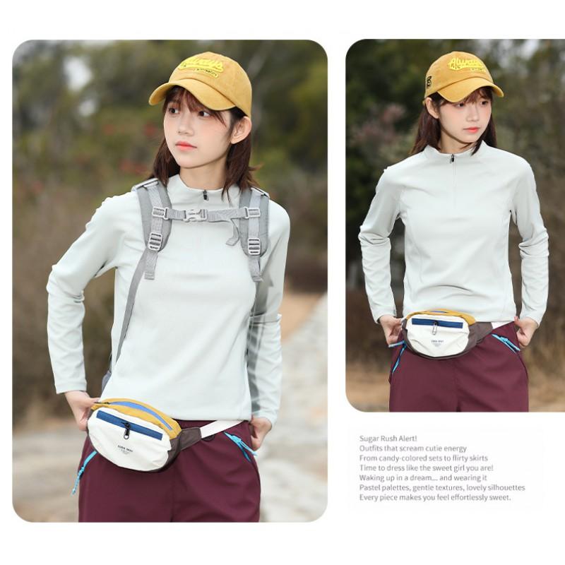 Womens Lightweight Quick-Dry Long Sleeve Hiking T-Shirt Breathable Outdoor Shirt Fall