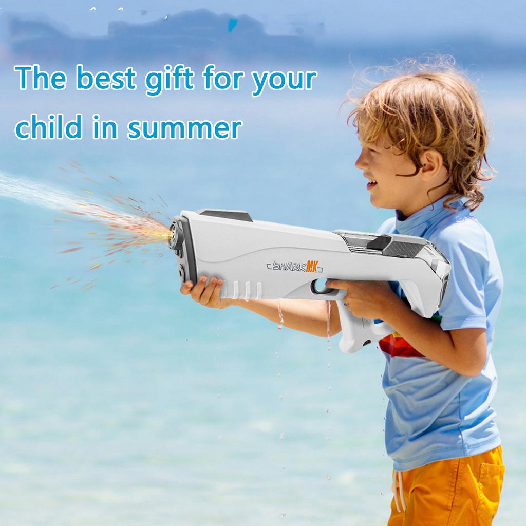 Мощный электрический водяной пистолет для детей/взрослых, автоматические водяные пистолеты, водяные пистолеты-бластеры для летних игрушек для бассейна/пляжа