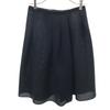 Made In Italy Midi Length Mesh Box Pleated Skirt 32 Wrap Women Used