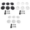 Stainless Steel D Ring Patch Kit PVC Paddle Board D Rings with Rope Hooks for Kayak Inflatable Boat 
