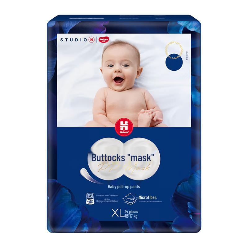 HUGGIES Подгузники-трусики Blue Label