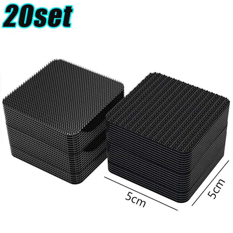 Наклейки для фиксации автомобильных ковров, двухсторонние, высокоадгезивные, фиксированные наклейки, коврики для ног, противоскользящие ленты, оптовая продажа