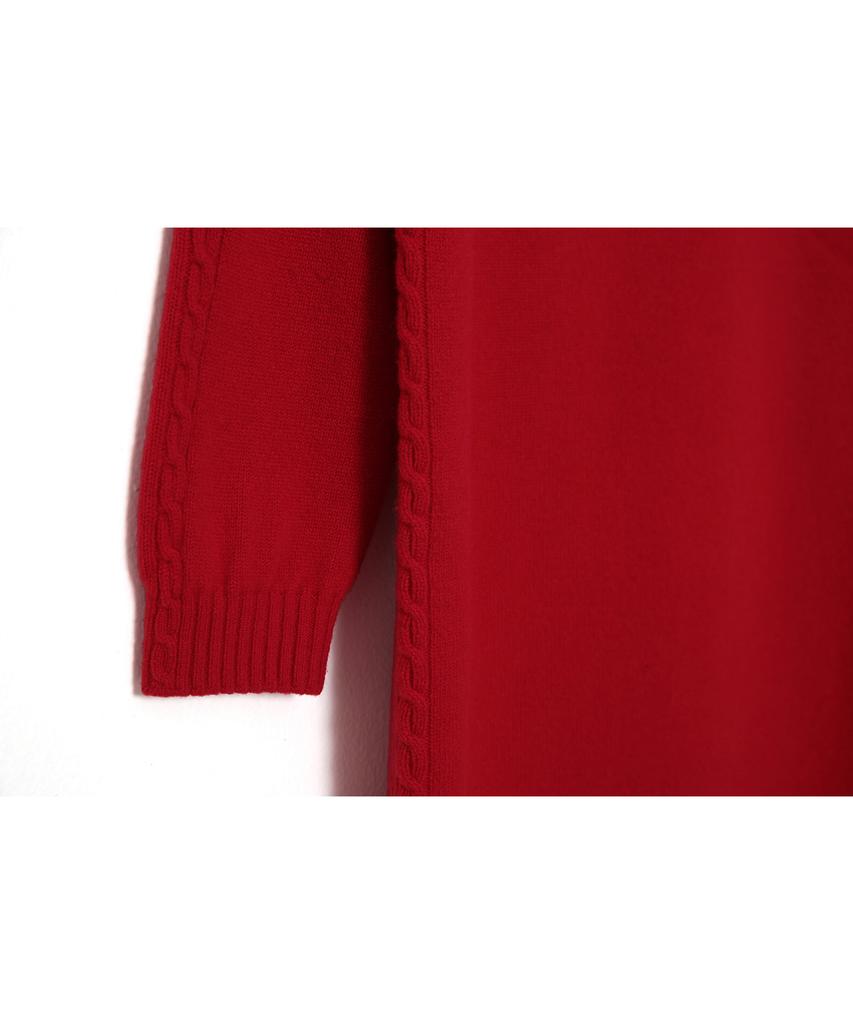 Iolo Cable Round One-Piece_Red