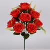 12 Heads Valentine's Day Flowers Mini Crystal Grass Bouquet Natural Simulated Rose  Home Decorative