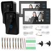 Touch Door Entry System Chime Visual Night Vision Rainproof Intercom Doorbell