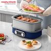 Многофункциональная пароварка-тушилка Morphy Richards 12 л MR1168 вилка CN (адаптер в комплекте)