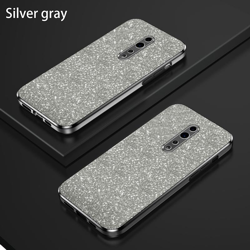 Для OPPO RENO Z Reno 2 2Z 3 3 5 5K Чехол Блестящий Роскошный Гальванизированный Блестящий Чехол для Телефона Противоударный Мягкий Бампер Прозрачная Задняя Крышка