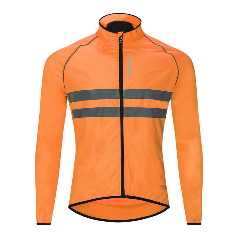 Unisex Cycling Windbreaker Jacket Road Bike Riding Outdoor Sports Breathable Apparel