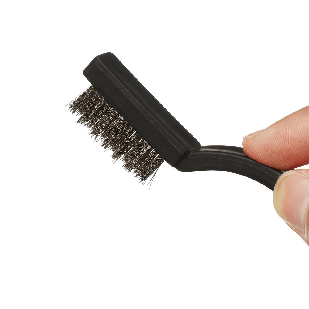 Car Stainless Steel Cleaning Brushes Grill Clean Tool Wire Brush Rust Paint Remove Tool