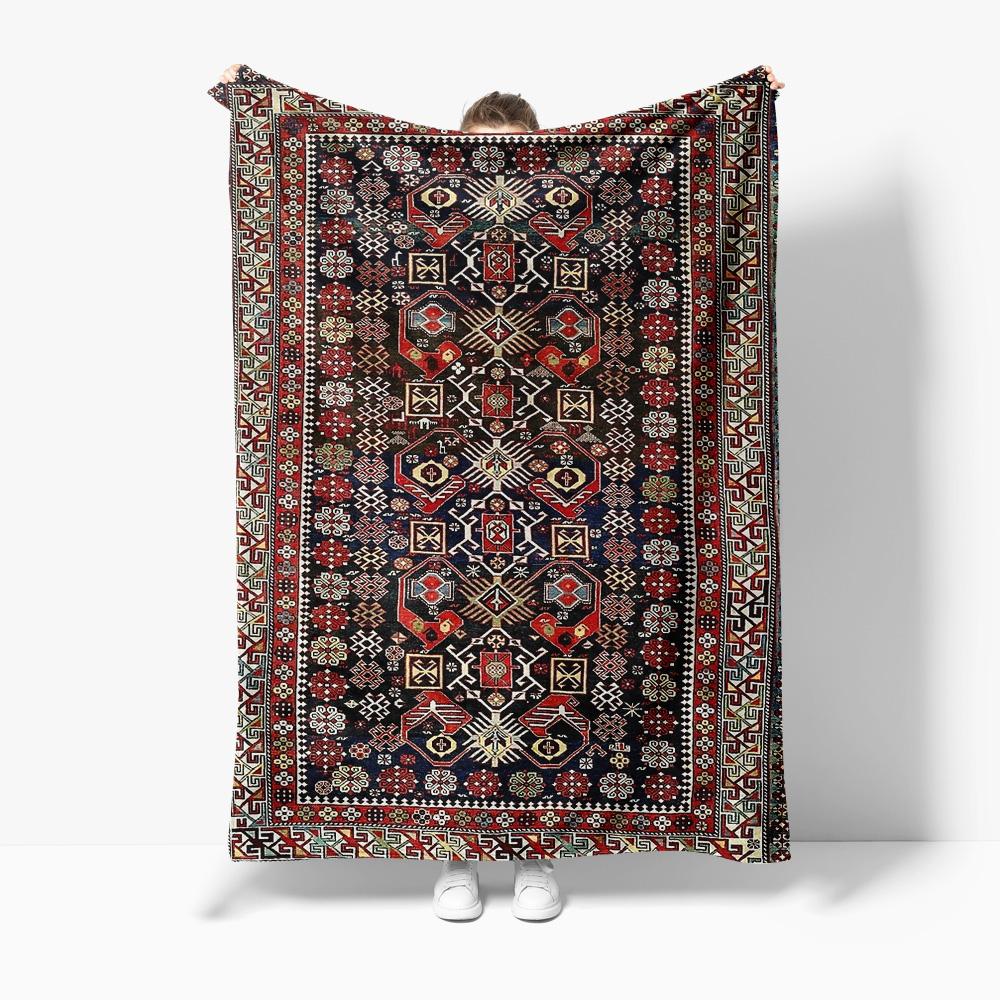 Oriental Kilim Rug Vintage Persian Handmade Wool Area Rug Moroccan Berber Rug Decorative Floor Carpet