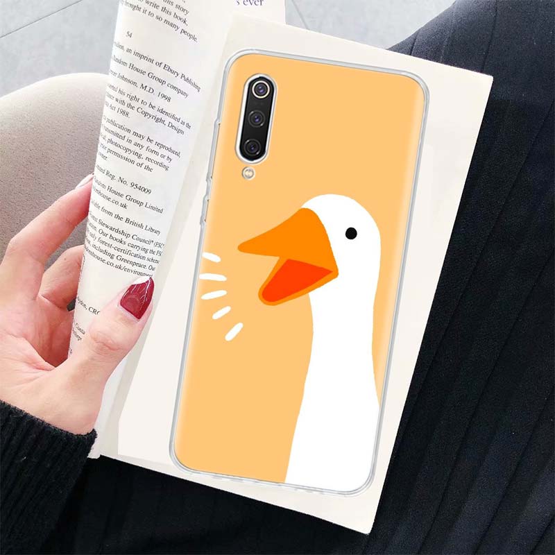 Cartoon Cute Goose Game Silicon Call Phone Case For Xiaomi Redmi Note 14 13 12 12S 11 Pro Plus 11S 10 10S 11T 11E 4G 5G Soft Cov