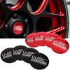 4 X Car Styling Wheel Center Hub Caps Emblem Badge Stickers