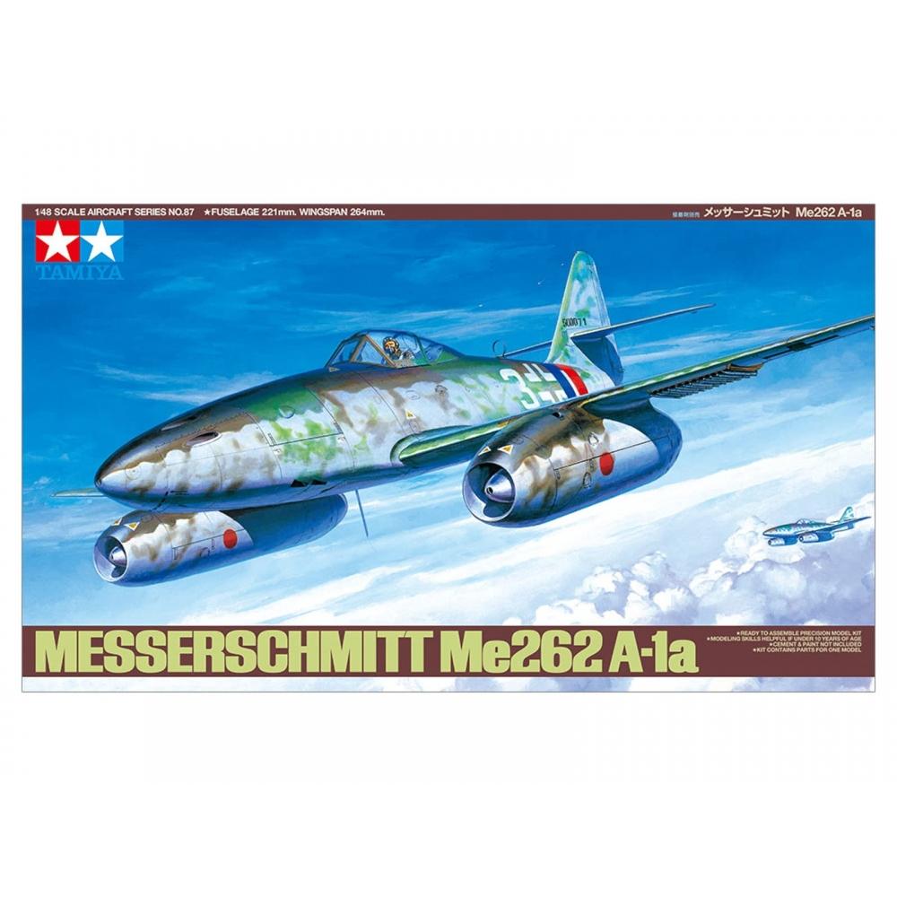 Tamiya 148 Masterpiece Series No.87 Luftwaffe Messerschmitt Me262 A-1a Plastic Model 61087