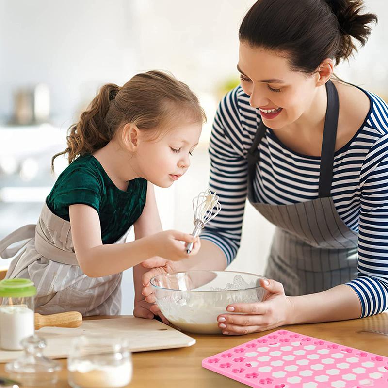 1 шт., 69 полостей, силиконовые формы для принтов лап собак и кошек, мини-формы для конфет