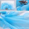 Fashion Lady Long Soft Chiffon Floral Print Shawl Wrap Stole Beach Scarf Gift