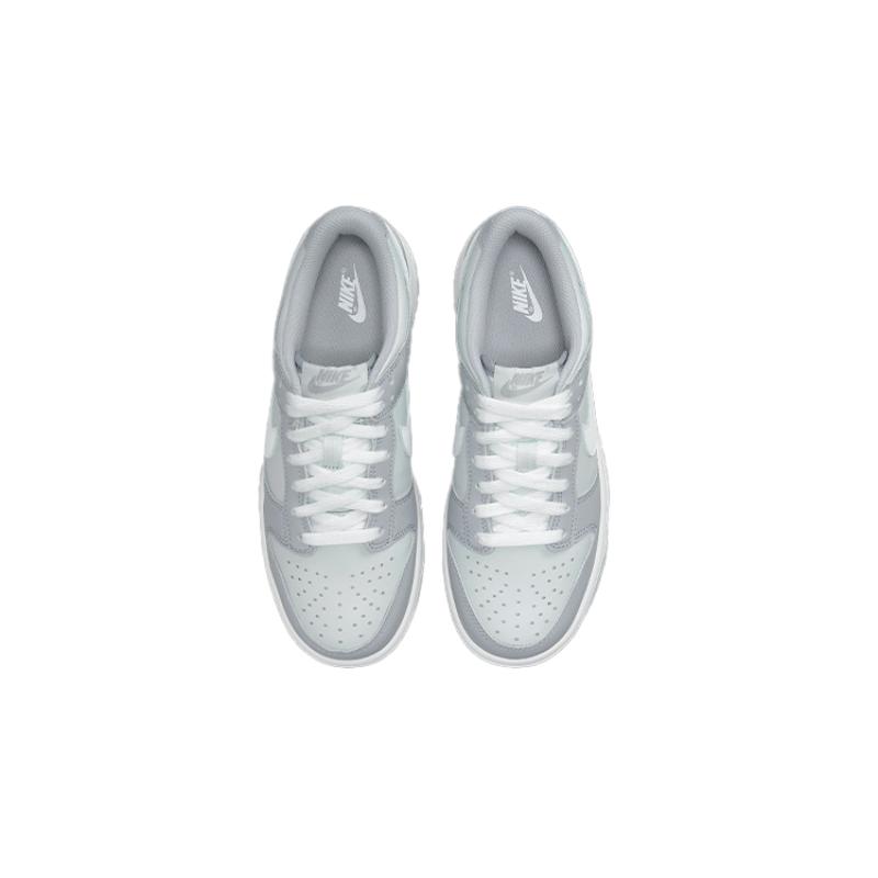 Nike Кроссовки Dunk Low Двухцветные Серые GS DH9765-001